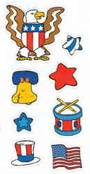 Patriotic Symbols Stickers