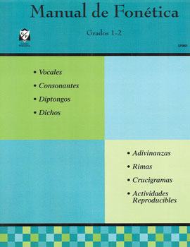 Manual de Fonetica Spanish Reproducible Book