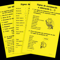 SPANISH LANGUAGE ARTS CHARTS SET