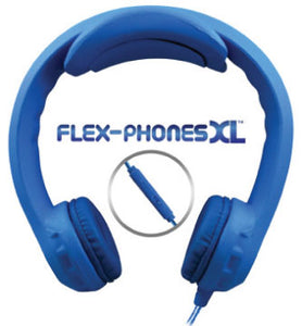 Flex-PhonesXL™ Blue Headphones
