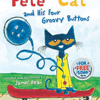 PETE THE CAT HIS FOUR GROOVY BUTTONS ENG HDCVR