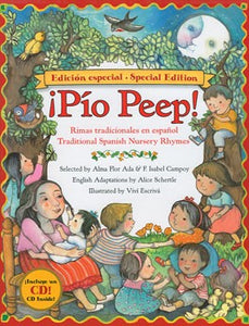 Pio Peep Bilingual Hardcover Book and CD