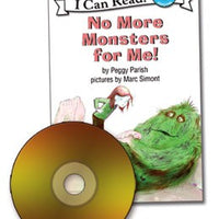 No More Monsters for Me Book & CD Read-Along