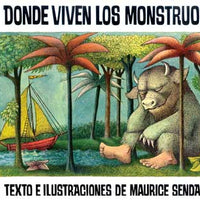 Where the Wild Things Are Spanish Paperback Book