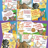 Laura Numeroff If You . . . English and Spanish Book Set
