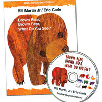 Brown Bear, Brown Bear Hardcover Book & CD Read-Along