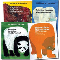Bill Martin Jr. & Eric Carle Bear Books Set