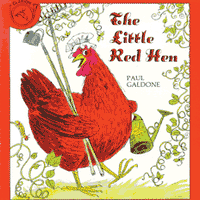 Little Red Hen Paperback Book