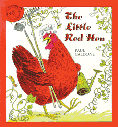 Little Red Hen Paperback Book