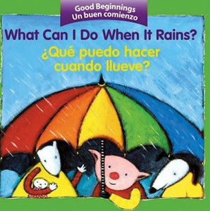 What Can I Do When It Rains? Bilingual Board Book