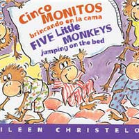 Five Little Monkeys Jumping on the Bed Bilingual B