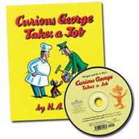 Curious George Takes a Job Book & CD Read-along
