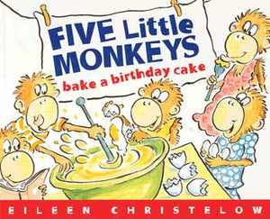 Five Little Monkeys Bake Cake Bilingual Board Book