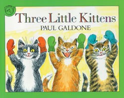 Three Little Kittens Paperback Book