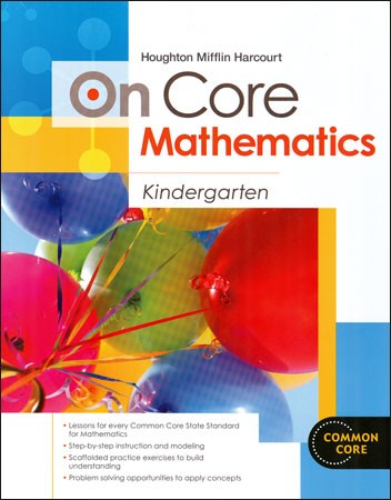 On Core Math Grade K English Student Edition