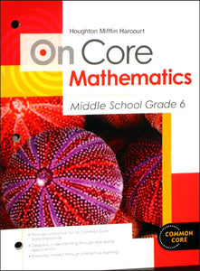 On Core Mathematics Grade 6 Student Edition