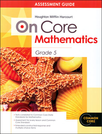 On Core Math Grade 5 Assessment Guide