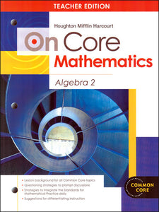 On Core Mathematics Algebra 2 Teacher Edition