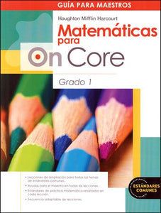 On Core Math Grade 1 Spanish Teacher Edition