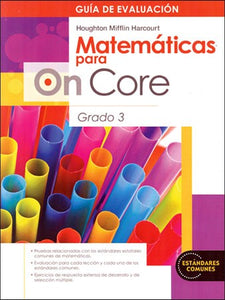 On Core Math Grade 3 Spanish Assessment Guide