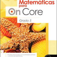 On Core Math Grade 5 Spanish Assessment Guide