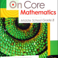 On Core Mathematics Grade 8 Bundle - 10 Student Editions