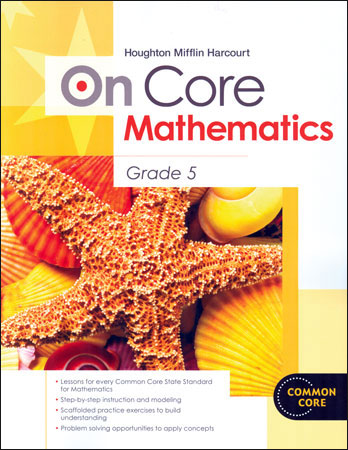On Core Math Grade 5 Student Book Set