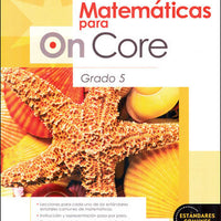 On Core Math Grade 5 Spanish Student Book Set