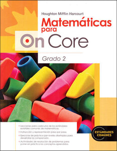 On Core Math Grade 2 Spanish Student Book Set