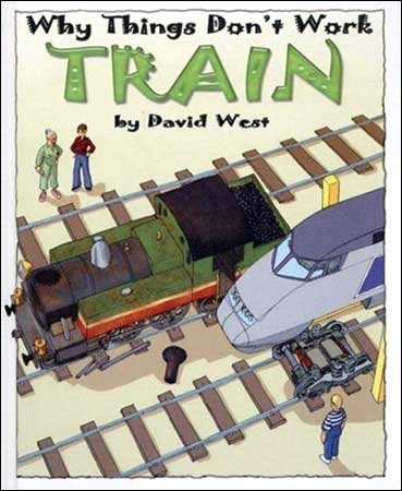 Train Library Bound Book