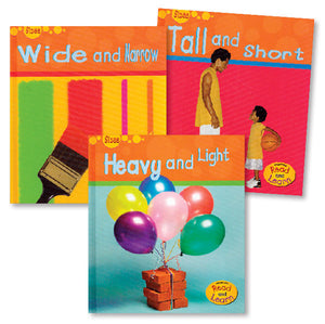 Sizes Book Set - English