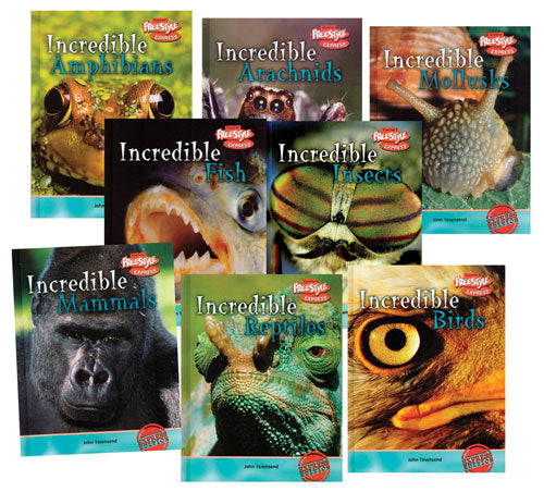 Incredible Creatures Freestyle Express English Book Set