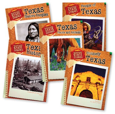 Texas State Studies English Library Bound Book