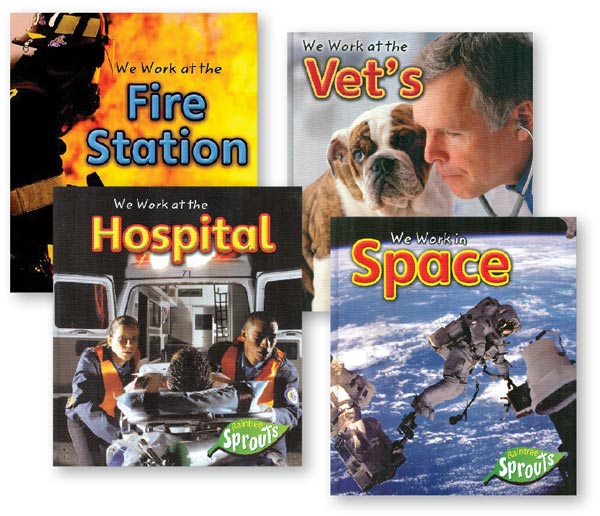 Where We Work Library Bound Book Set | National School Products