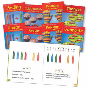 Basic Math Concepts Spanish/English Library Bound Book Set | National ...