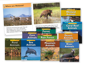 Animals in Their Habitats Book Set