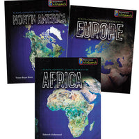 Exploring Continents Set of 3 Books