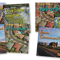 Neighborhood Walk Bilingual Book set