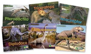 Dinosaurs Spanish Library Bound Book
