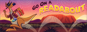 Go On a Readabout Bookmark