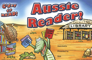 G'day to Read Aussie Reader Bookmark Award