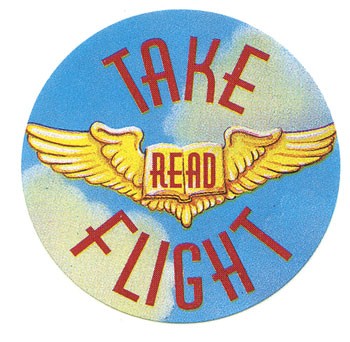 Take Flight Read Sticker Set