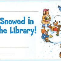 Snowed in at the Library Certificate Pk/50