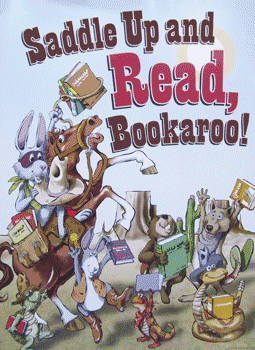 Saddle Up and Read Bookaroo Poster