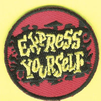 Express Yourself Iron-On Patch