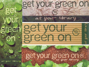 Get Your Green On Bookmarks Pk/200 (4 Designs)