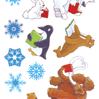 Mammoth Fun Stickers (Polar Animals)