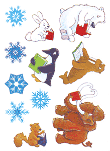 Mammoth Fun Stickers (Polar Animals)