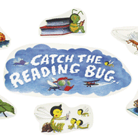 Catch the Reading Bug Window Clings