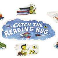 Catch the Reading Bug Window Clings | National School Products